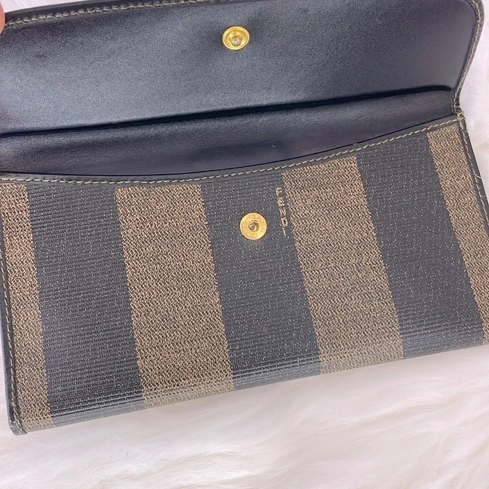 Fendi Pequin Long Wallet‎